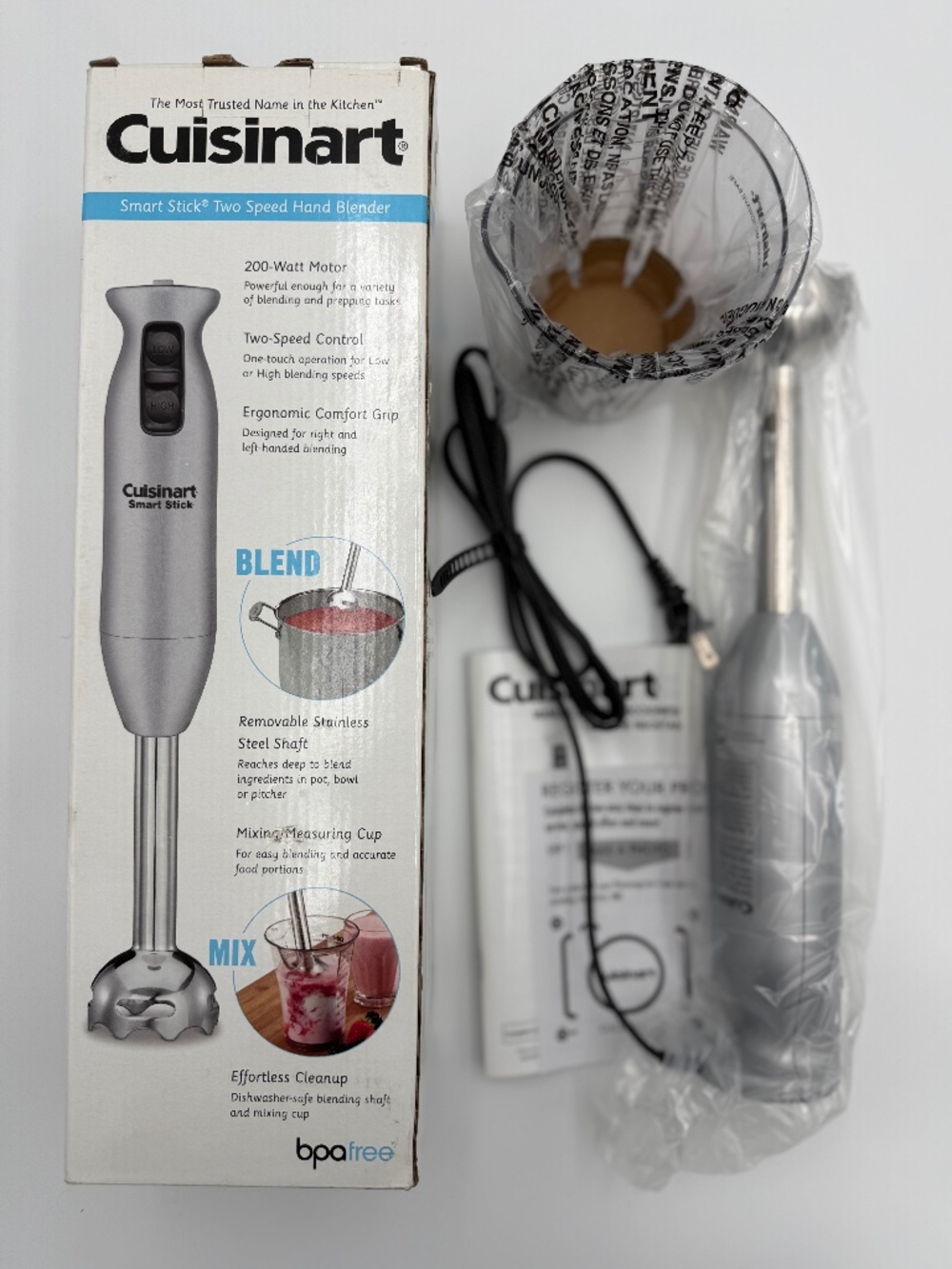 Cuisinart Smart Stick Two Speed Hand Blender